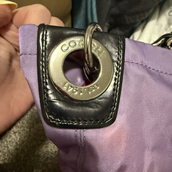 Coach Limited Edition Madison Red and Purple Women's Tote *RARE* Brand New - Picture 2 of 5